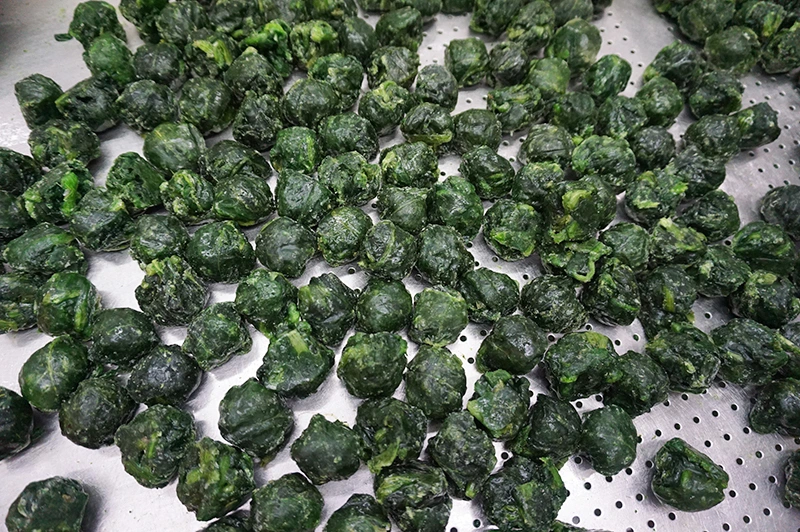 Sinocharm Brc IQF Frozen Spinach Cut