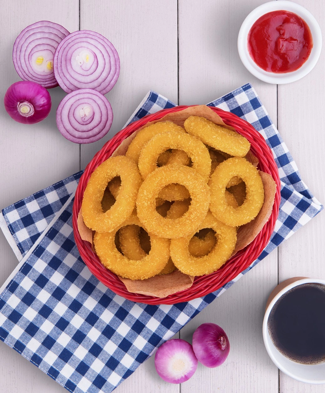 Frozen Delicious Crisp Chicken Onion Rings